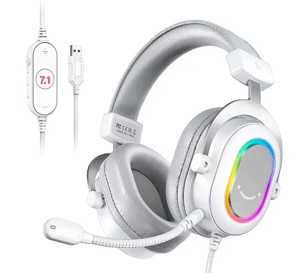 Fifine AmpliGame H6W Nauszne Biały