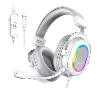 Fifine AmpliGame H6W Nauszne Biały