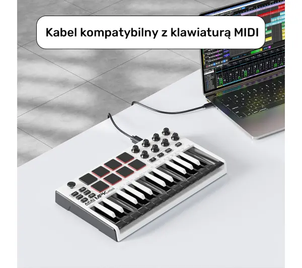 Unitek C14140ABK03-5M USB C - USB B 2.0 5m Czarny