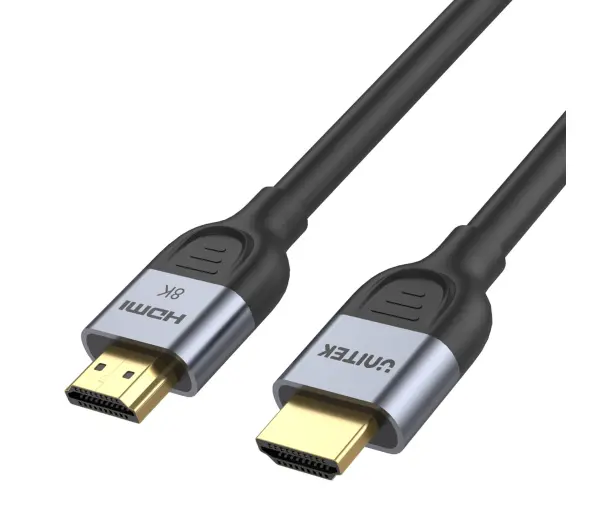 Unitek C11086GY01-1.5M HDMI 2.1 8K 60Hz 1,5m Czarny
