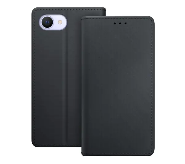 3mk Wallet Case do iPhone SE 4 Czarny