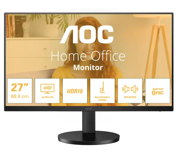 AOC Basic U27B3AF 27" 4K IPS 60Hz 4ms - Kup na Raty - RRSO 0%