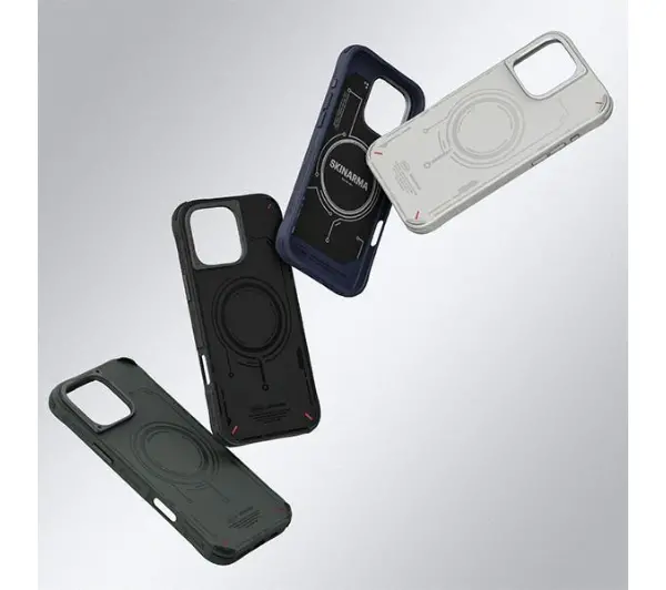 Skinarma Mecha Magnetic Charging do iPhone 16 Pro Granatowy
