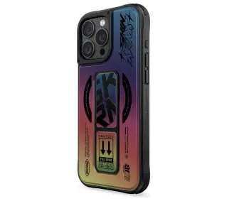 Skinarma Kira Kobai Magnetic Charging + Grip Stand iPhone 16 Pro Max Wielokolorowy