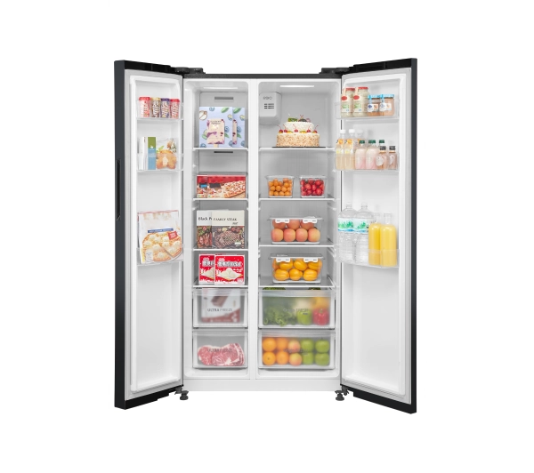 Toshiba SBS GR-RS696WI-PMJ(60) Funkcje AI Pełny No Frost 176,5cm Komora świeżości Zdalne sterowanie Inox - TRZECI -55%, ALBO 5-TY ZA 1ZŁ - Kup na Raty - RRSO 0%