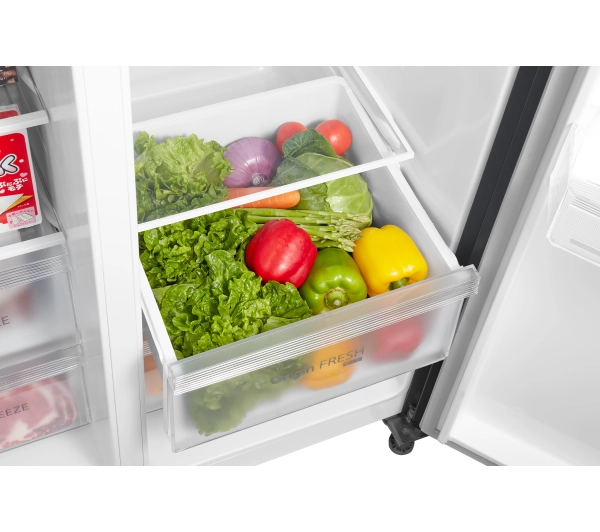 Toshiba SBS GR-RS696WI-PMJ(60) Funkcje AI Pełny No Frost 176,5cm Komora świeżości Zdalne sterowanie Inox - TRZECI -55%, ALBO 5-TY ZA 1ZŁ - Kup na Raty - RRSO 0%