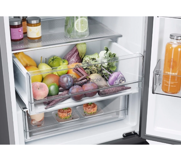 Haier Seria 5 HTW5618CNMG Funkcje AI Pełny No Frost 185cm Komora świeżości Zdalne sterowanie Inox - Kup na Raty - RRSO 0%
