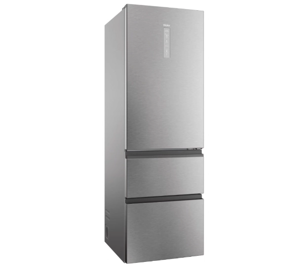 Haier Seria 5 HTW5618CNMG Funkcje AI Pełny No Frost 185cm Komora świeżości Zdalne sterowanie Inox - Kup na Raty - RRSO 0%
