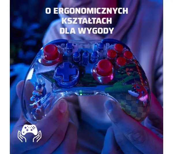 PDP REALMz Sonic The Hedgenog do Nintendo Switch Bezprzewodowy