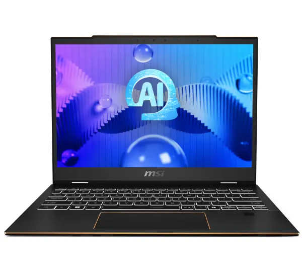 MSI Summit E13 AI Evo A1MTG-065PL 13,3" Ultra 7 155H 32GB RAM 1TB Dysk SSD Win11 Czarny Funkcje AI - Kup na Raty - RRSO 0%