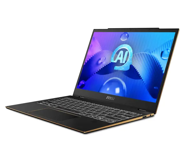 MSI Summit E13 AI Evo A1MTG-065PL 13,3" Ultra 7 155H 32GB RAM 1TB Dysk SSD Win11 Czarny Funkcje AI - Kup na Raty - RRSO 0%