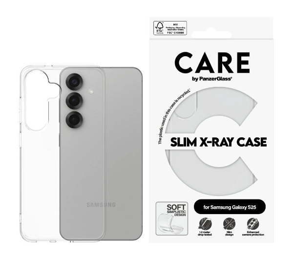 PanzerGlass Fashion X-Ray do Galaxy S25 Przezroczysty