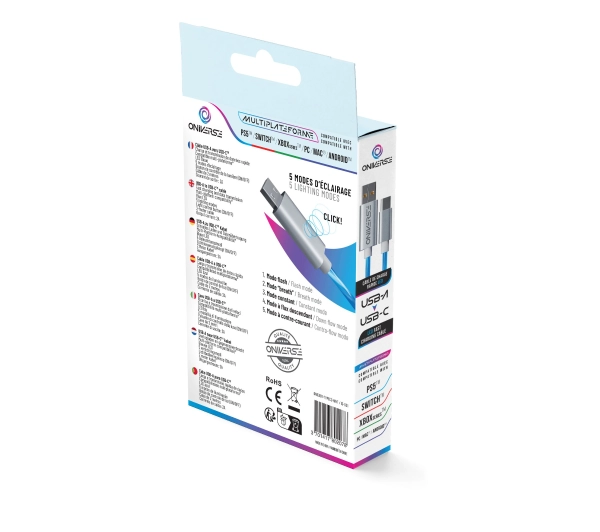 Oniverse LED Rapid Charge USB-A / USB-C