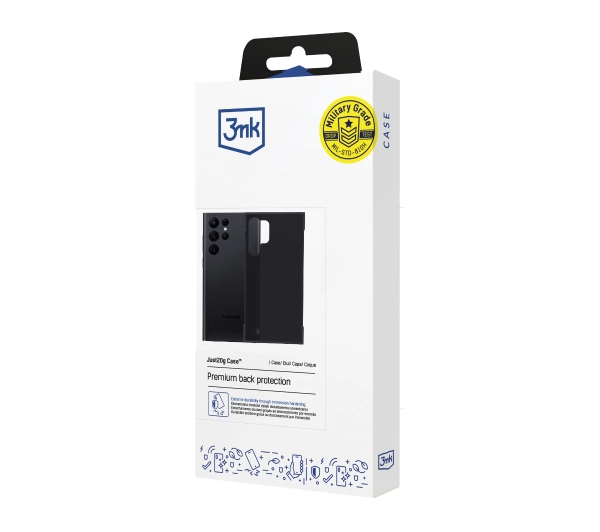 3mk Just20g Matt Case do Galaxy S24 Plus Czarny