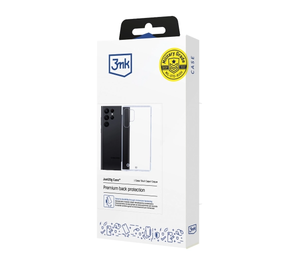 3mk Just20g Clear Case do Galaxy S24 Plus Przezroczysty