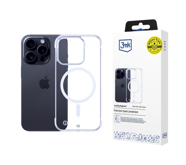 3mk Just20g Clear Case do iPhone 13 Pro Max Przezroczysty