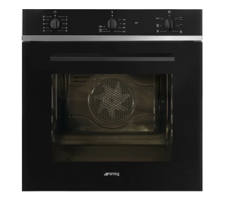 Smeg Selezione SF64M3VB2 Czarny - TRZECI -55%, ALBO 5-TY ZA 1ZŁ - Kup na Raty - RRSO 0%