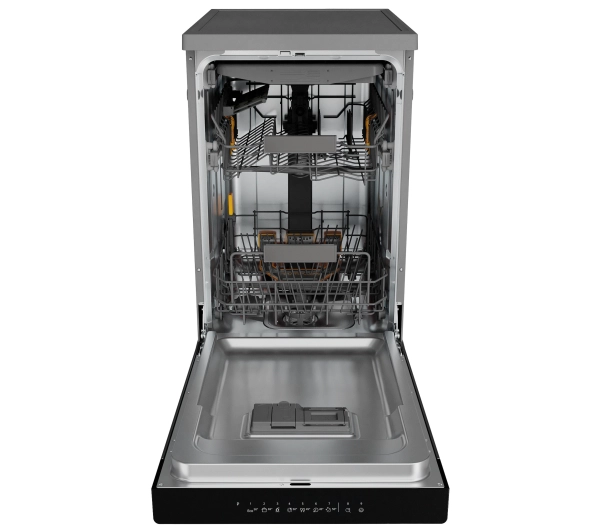 Whirlpool WH6FC11BS7A0X 45cm Automatyczne otwieranie drzwi Szuflada na sztućce - TRZECI -55%, ALBO 5-TY ZA 1ZŁ - Kup na Raty - RRSO 0%