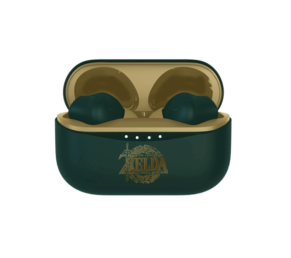 OTL Technologies The Legend of Zelda: TOTK TWS Earphones Dla Dzieci Dokanałowe Bluetooth 5.3 Ciemnozielony - ⚡ EURO HIT CENOWY! ⚡