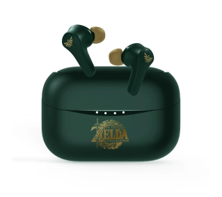OTL Technologies The Legend of Zelda: TOTK TWS Earphones Dla Dzieci Dokanałowe Bluetooth 5.3 Ciemnozielony - ⚡ EURO HIT CENOWY! ⚡