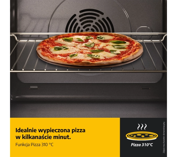 Whirlpool WOI5S8PPM1SBA Funkcje AI Pizza 310C Termoobieg Termosonda AirFry Czarny - Kup na Raty - RRSO 0%