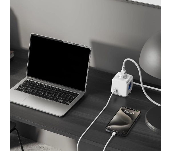 Cubenest PowerCube Extended PC420 USB PD 20W 1,5m Niebieski