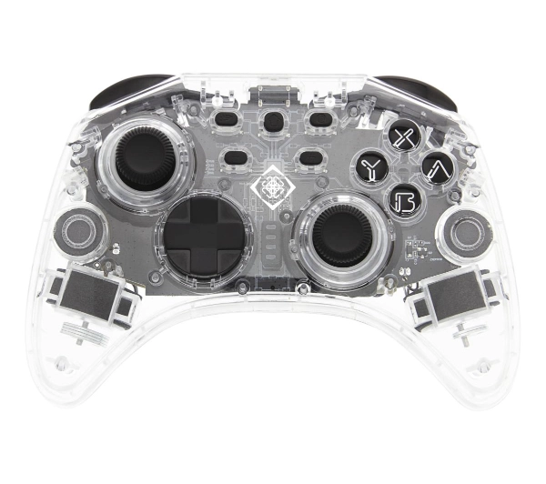 Deltaco GAM-149-T do Nintendo Switch, PC Bezprzewodowy Transparent