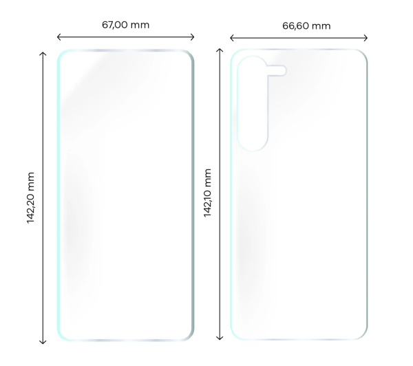 Bizon na tył i przód Hydrogel do Galaxy S23