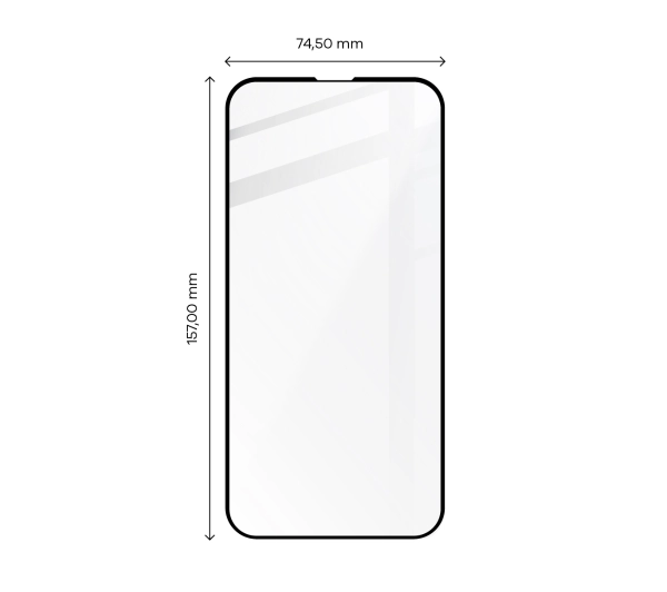 Bizon pełne Edge 2 do iPhone 14 Plus/13 Pro Max