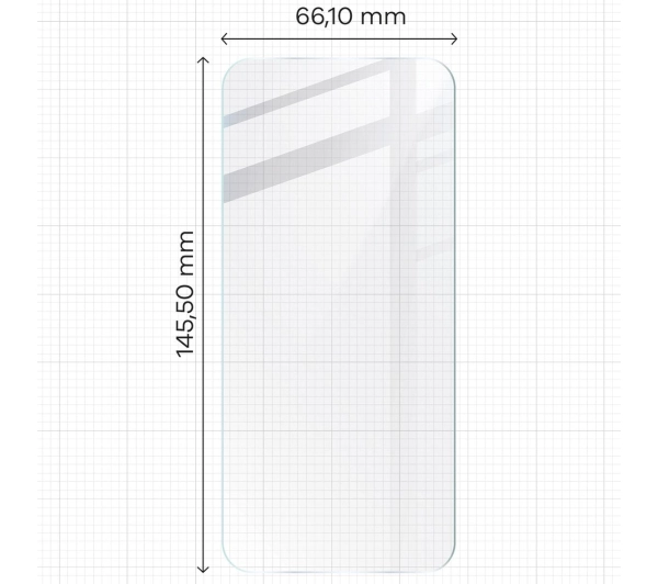 Bizon 3x szkło + szybka na aparat Clear 2 Pack do Google Pixel 8a