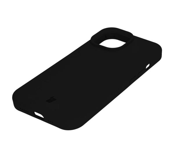 Bizon Silikonowe Soft do iPhone 15 Czarny
