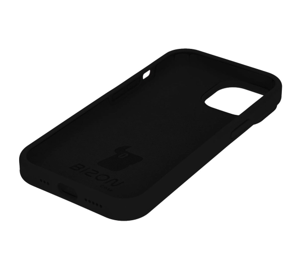 Bizon Silikonowe Soft do iPhone 15 Czarny