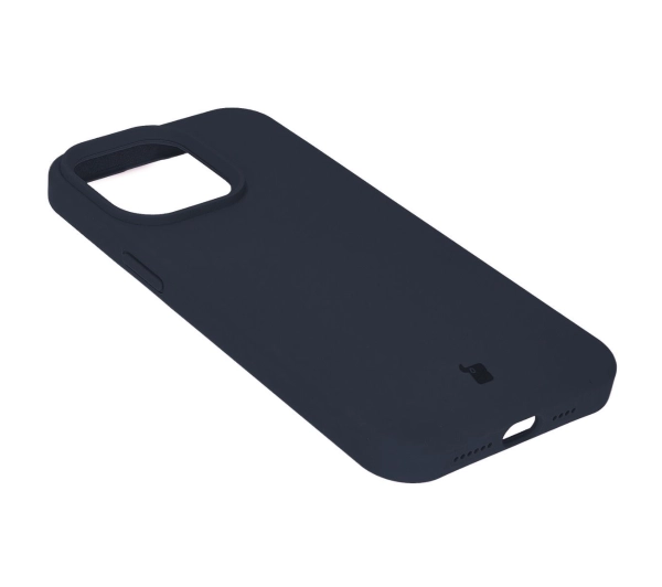 Bizon Silikonowe Soft do iPhone 14 Pro Max Ciemno-niebieski