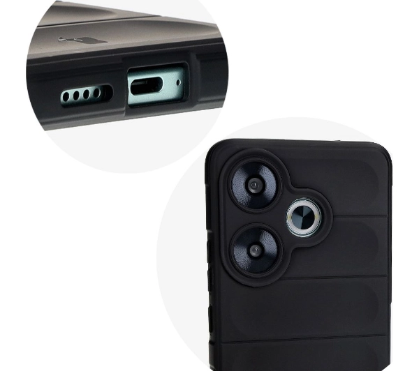 Bizon Tur do Xiaomi Poco F6 Black