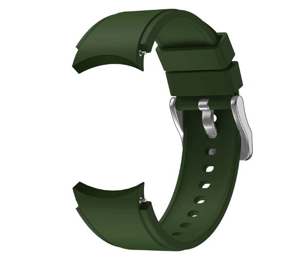 Bizon Strap Watch Silicone Pro do Galaxy Watch 20mm Zielony