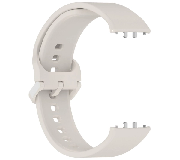 Bizon Strap Watch Silicone do Galaxy Fit 3 Jasno-szary