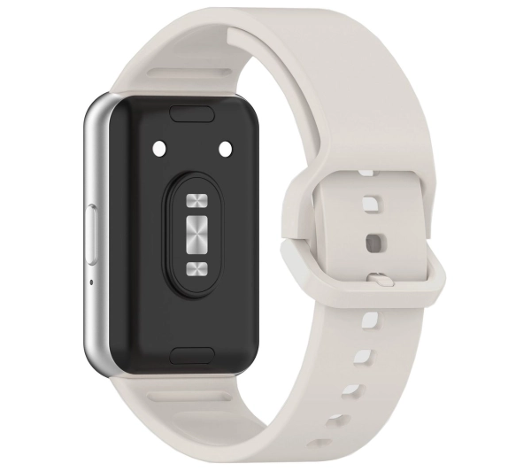 Bizon Strap Watch Silicone do Galaxy Fit 3 Jasno-szary