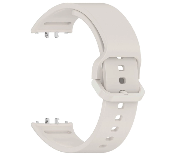Bizon Strap Watch Silicone do Galaxy Fit 3 Jasno-szary