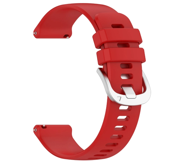 Bizon Strap Watch Silicone Pro T QuickRelease 18mm Czerwony