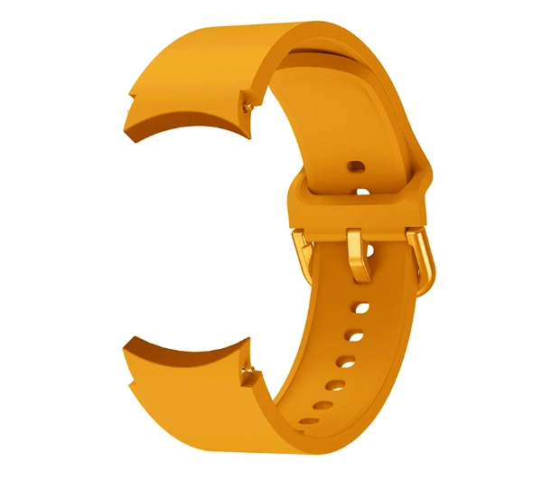 Bizon Strap Watch Silicone do Galaxy Watch 20mm Marchewkowy