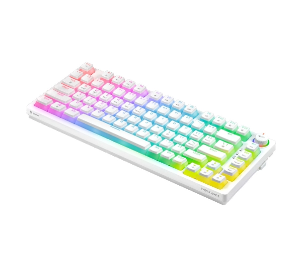 Savio Phenix White Gateron Red Pro Pudding Biały