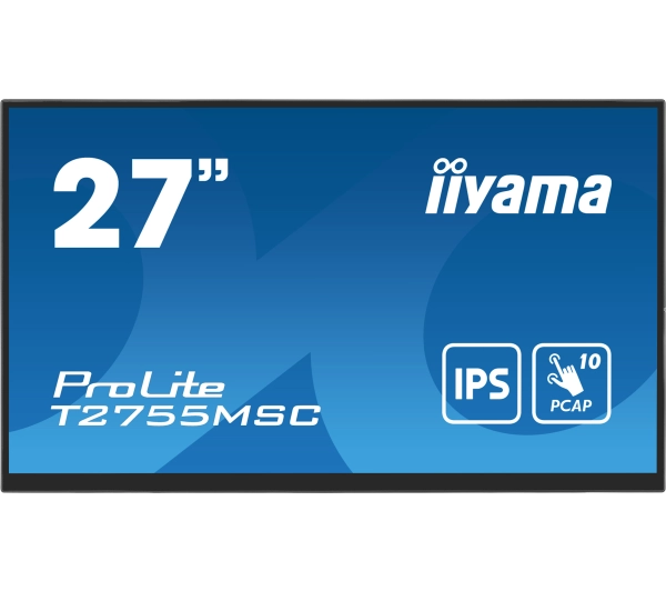iiyama ProLite T2755MSC-B1 Dotykowy 27" Full HD IPS 60Hz 5ms