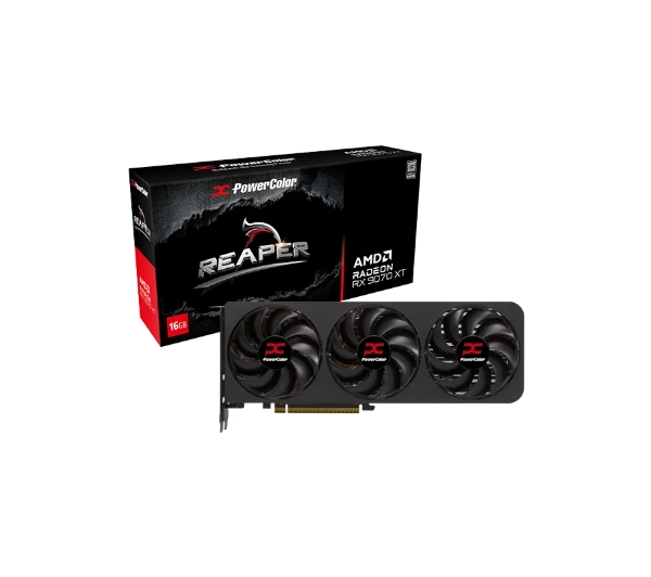 PowerColor Reaper Radeon RX 9070 XT 16GB GDDR6 256bit FSR