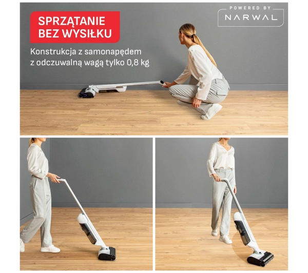 Tefal X-Clean 10 GF7540 60min Funkcja mycia AI - ⚡ BESTSELLERY ⚡ - Kup na Raty - RRSO 0%