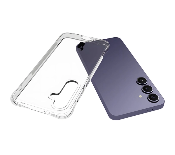 Bizon Elastyczne Salpa do Galaxy S24 FE Przezroczysty