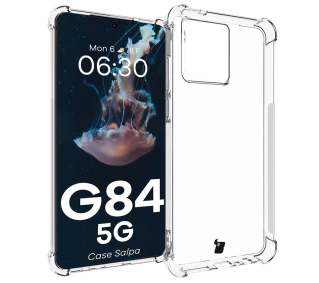 Bizon Elastyczne Salpa do Motorola Moto G84 5G Przezroczysty