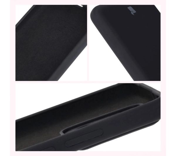 Bizon Silikonowe Soft do Xiaomi 14T Pro Czarny