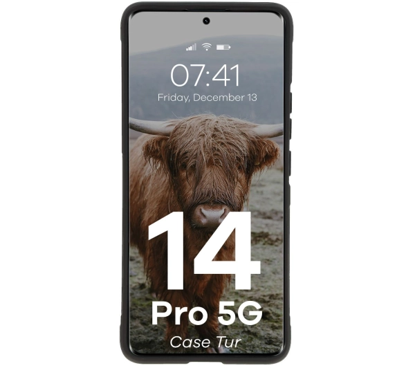 Bizon Tur do Xiaomi Redmi Note 14 Pro 5G / Poco X7 Czarny