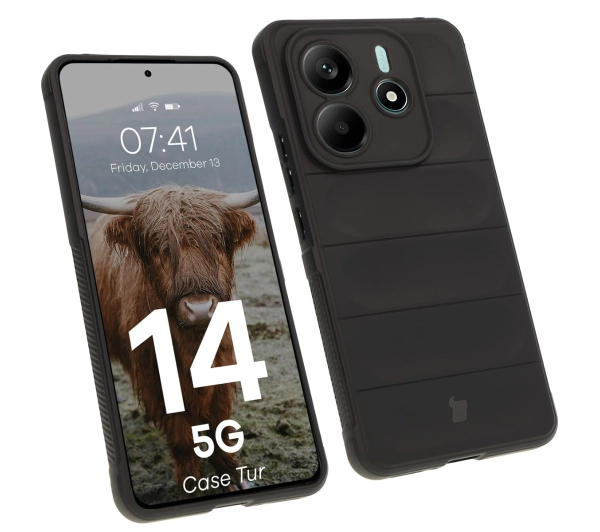 Bizon Tur do Xiaomi Redmi Note 14 5G Czarny
