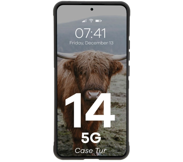Bizon Tur do Xiaomi Redmi Note 14 5G Czarny